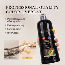 Load image into Gallery viewer, Hair Dye Shampoo 500ml Instant Fast Permanent Natural DYE Color Unisex