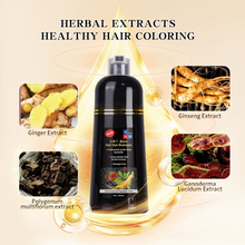 Load image into Gallery viewer, Hair Dye Shampoo 500ml Instant Fast Permanent Natural DYE Color Unisex