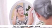 Load and play video in Gallery viewer, Hair Dye Shampoo 500ml Instant Fast Permanent Natural DYE Color Unisex