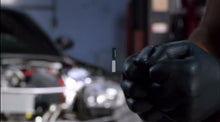 Load and play video in Gallery viewer, 8 Mil Black Nitrile gloves