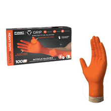 Load image into Gallery viewer, First Glove 8 Mil Orange Nitrile Gloves - BNM Health
