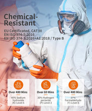 Load image into Gallery viewer, Kingfa 6 Mil Diamond Texture Orange Nitrile Gloves L & XL - BNM Health