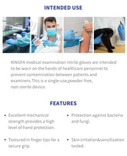 Load image into Gallery viewer, 3 Mil Nitrile Gloves - BNM Health