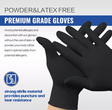 Load image into Gallery viewer, 5 Mil Black Nitrile Gloves - BNM Health