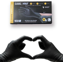 Load image into Gallery viewer, First Glove Black Nitrile Disposable Gloves - BNM Health