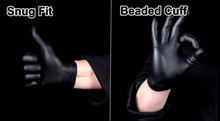 Load image into Gallery viewer, First Glove Black Nitrile Disposable Gloves - BNM Health
