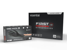 Load image into Gallery viewer, First Glove Black Nitrile Disposable Gloves - BNM Health