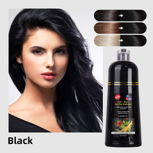 Load image into Gallery viewer, Hair Dye Shampoo 500ml Instant Fast Permanent Natural DYE Color Unisex 
