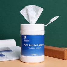Load image into Gallery viewer, 6&quot; X  4&quot;  75% Alcohol Disinfecting Wipes
